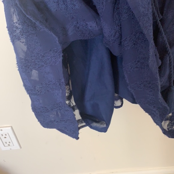 Beautiful Whistles Navy textured dress - Picture 5 of 9